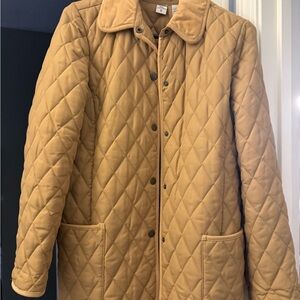 Tan Quilted Jacket
